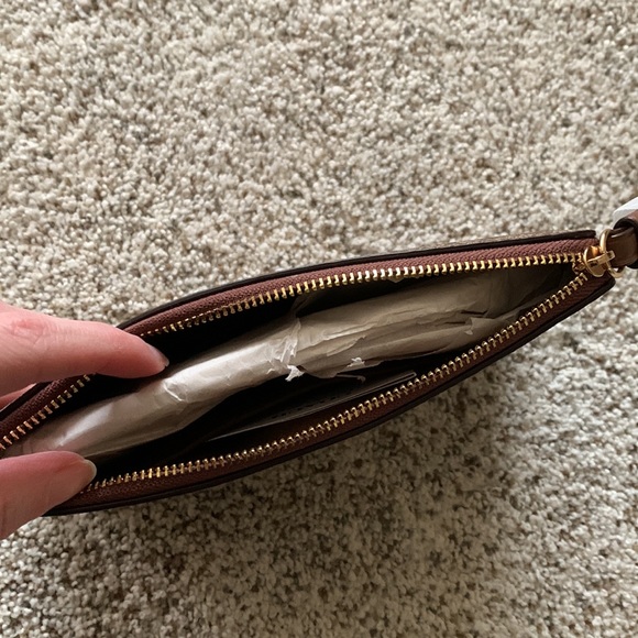 Coach Zip Wristlet *never used* - Picture 3 of 3